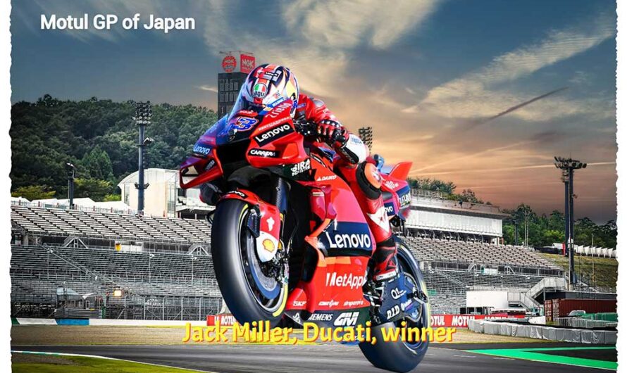 MotoGP : Jack Miller domine le GP du Japon, Quartararo marque de précieux points