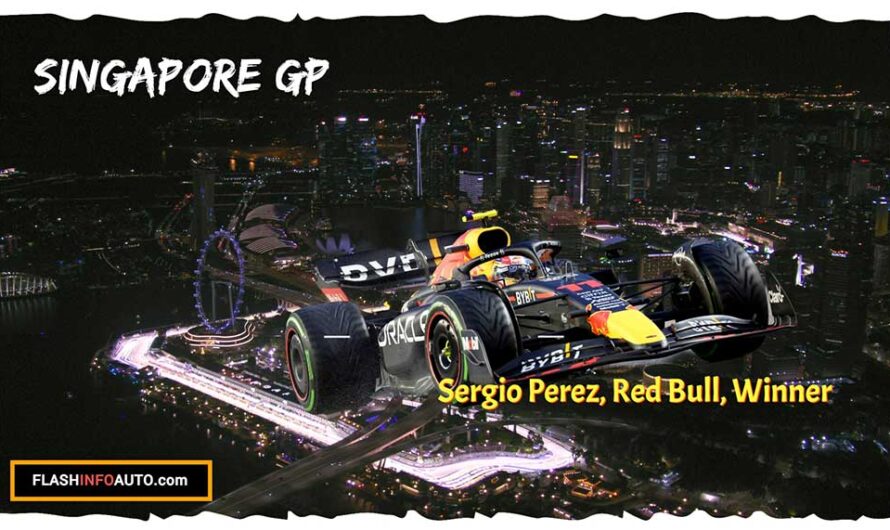 Perez contrôle Leclerc pour remporter le GP de Singapour