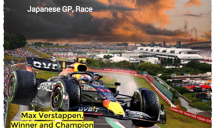 Verstappen remporte le GP du Japon et après la confusion, est champion du Monde