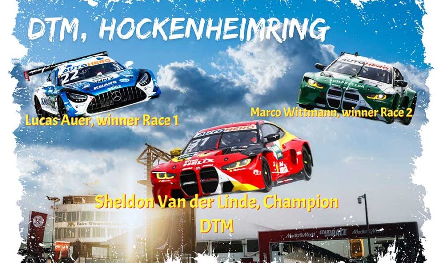 DTM : Auer et Wittmann s’imposent à Hockenheim, Sheldon Van der Linde champion (video)