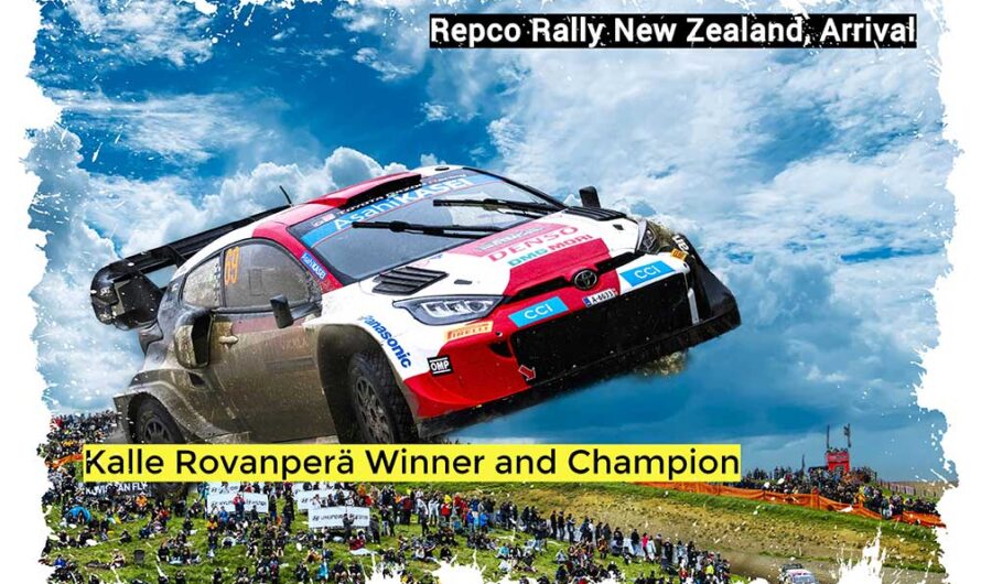 WRC : victoire et premier titre pour Rovanperä en Nouvelle Zélande (video)