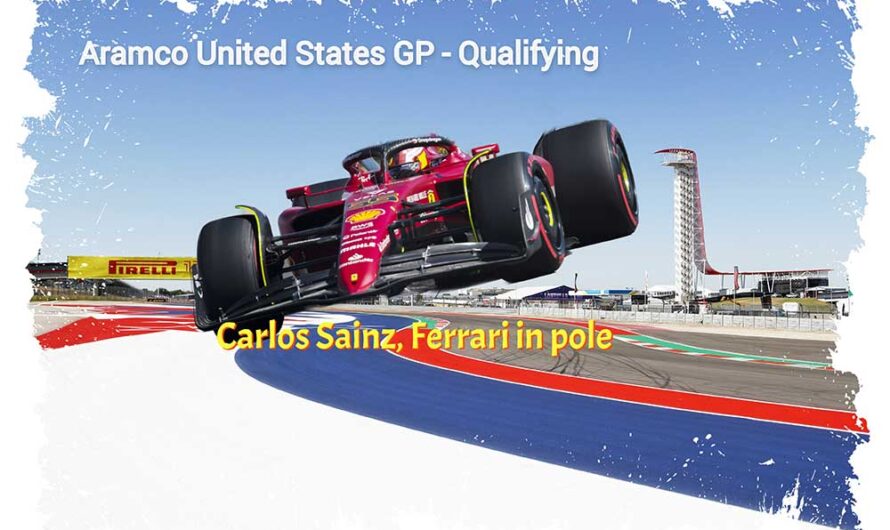 Sainz décroche la pole pour le Grand Prix des États-Unis devant Leclerc et Verstappen.