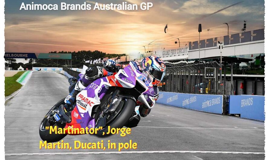 MotoGP : Martin s’empare de la pole du GP d’Australie et pulvérise le record du tour.