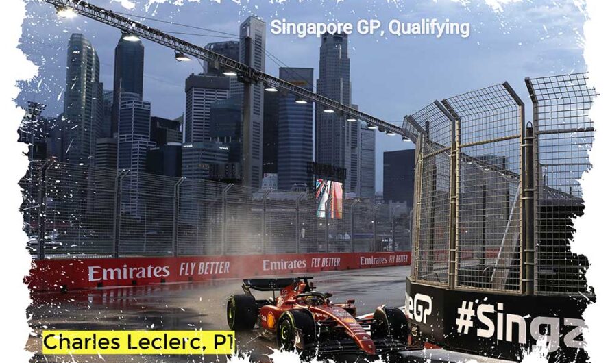 Charles Leclerc s’offre la pole à Singapour