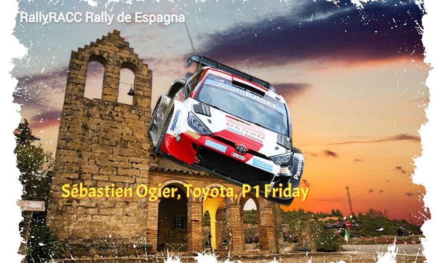 WRC : vendredi, Ogier résiste à Rovanperä en Espagne (video)