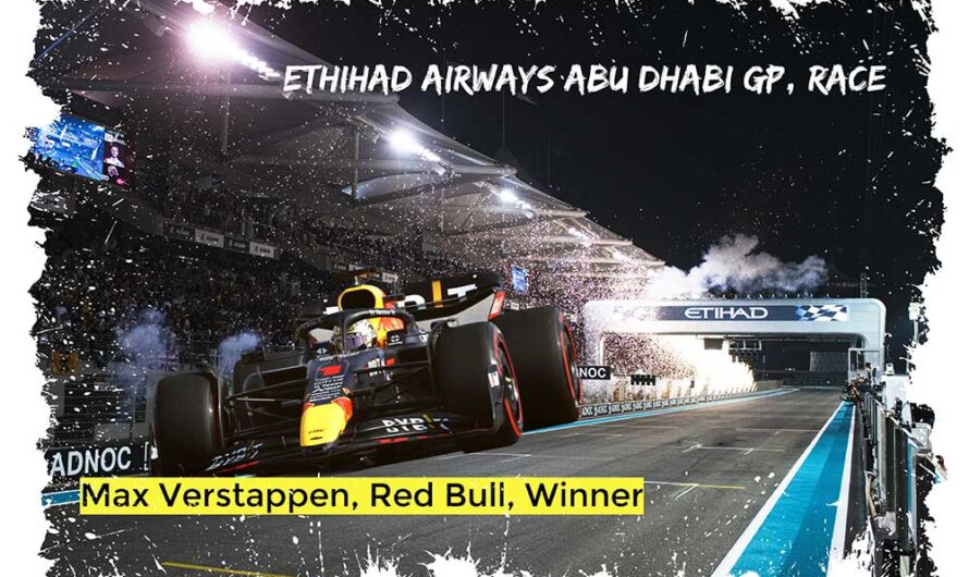 Verstappen s’impose à Abu Dhabi et Leclerc prend la deuxième place du classement devant Perez