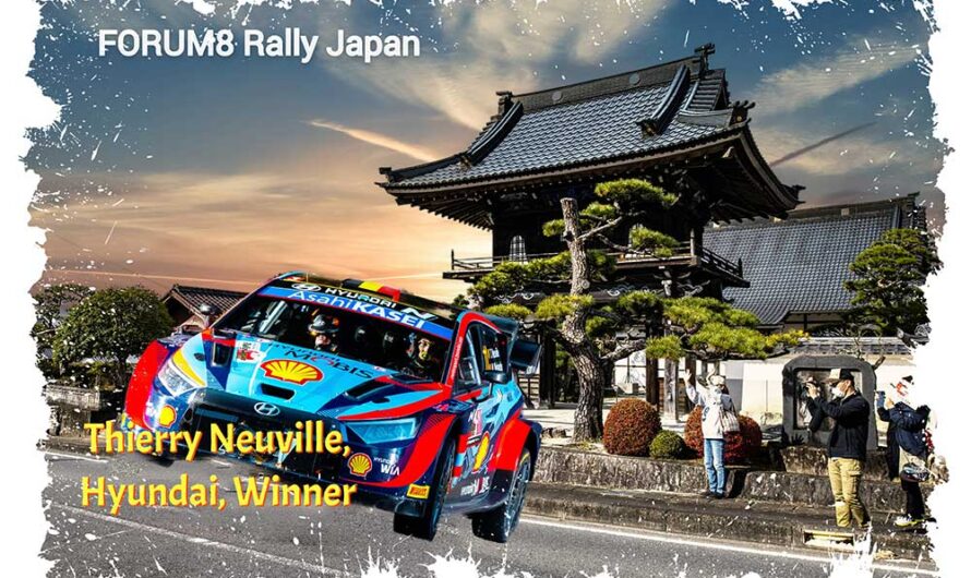 WRC : Thierry Neuville s’impose par une victoire spectaculaire au Japon