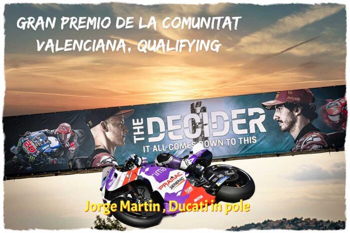 MotoGP : Valence, Martín en pole, Quartararo 4e et Bagnaia 8e
