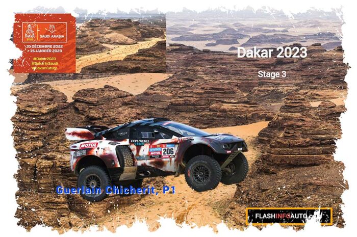 Dakar 2023, Etape 3, Sanders et Chicherit, Highway to Ha’Il
