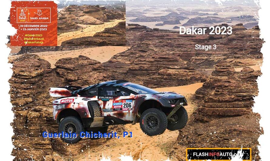 Dakar 2023, Etape 3, Sanders et Chicherit, Highway to Ha’Il