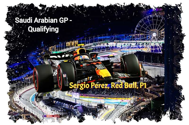 Perez signe la pole position du GP d’Arabie Saoudite