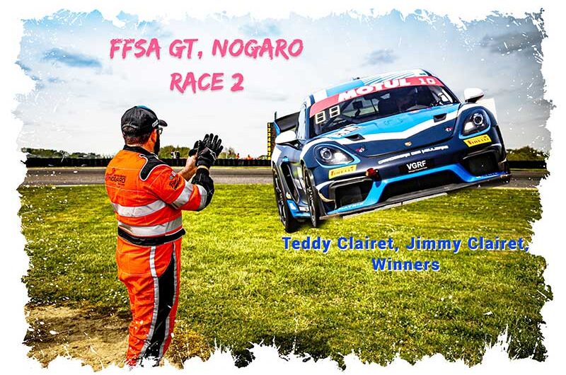 FFSA GT, La belle histoire des Clairet, le doublé du Saintéloc Racing en course 2