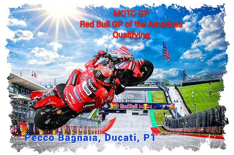 MotoGP, Bagnaia signe la pole au Texas !