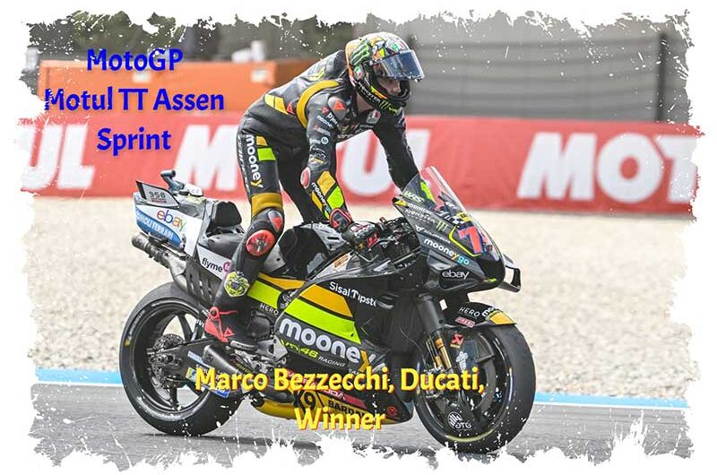 MotoGP, Bezzecchi récolte sa première Tissot Sprint à Assen