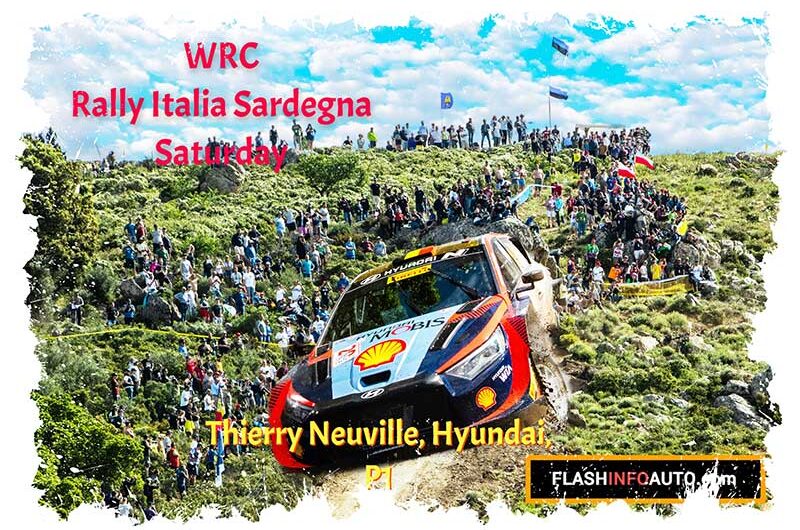 WRC, Neuville s’empare de la tête lors d’un samedi chaotique