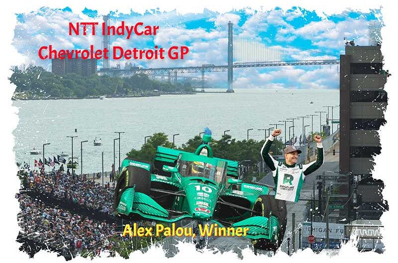 NTT IndyCar, Alex Palou vainqueur à Détroit, en tête du Championnat