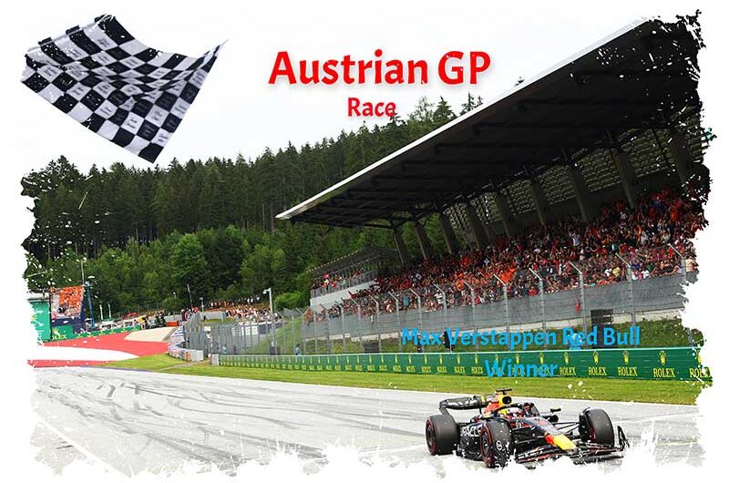 GP d’Autriche, Max Verstappen vainqueur devant Charles Leclerc