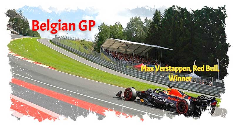 Doublé Red Bull au GP de Belgique, l’ogre Verstappen vainqueur