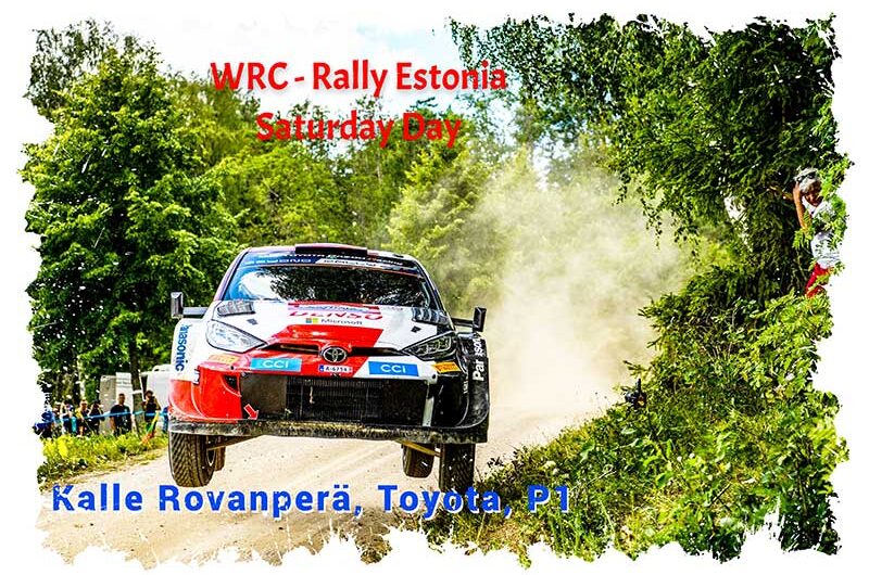 WRC, Rovanperä fait mordre la poussière samedi à ses rivaux en Estonie