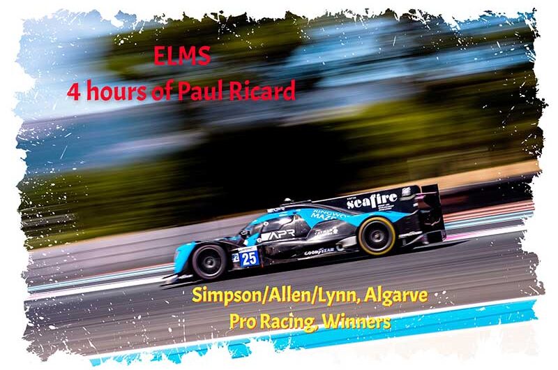 ELMS, victoire d’Algarve Pro Racing après une course très disputée au Paul Ricard
