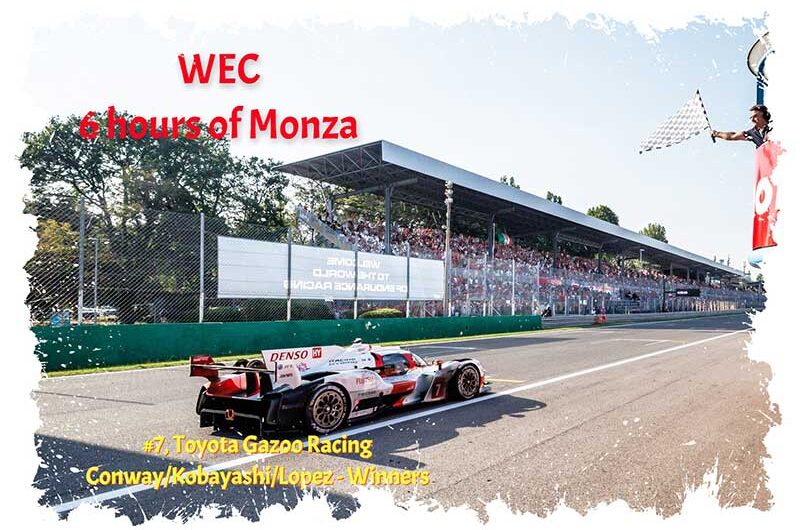 WEC, Toyota triomphe à Monza sur les terres de Ferrari, premier podium pour Peugeot TotalEnergies