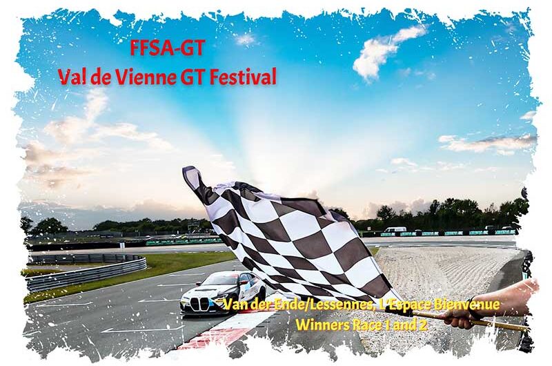 FFSA-GT, Lessennes, Van der Ende, L’Espace Bienvenue, intouchables s’imposent en course1 et 2 au Val de Vienne