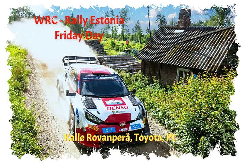 WRC, Rovanperä prend l’ascendant sur Neuville au Rallye d’Estonie, vendredi