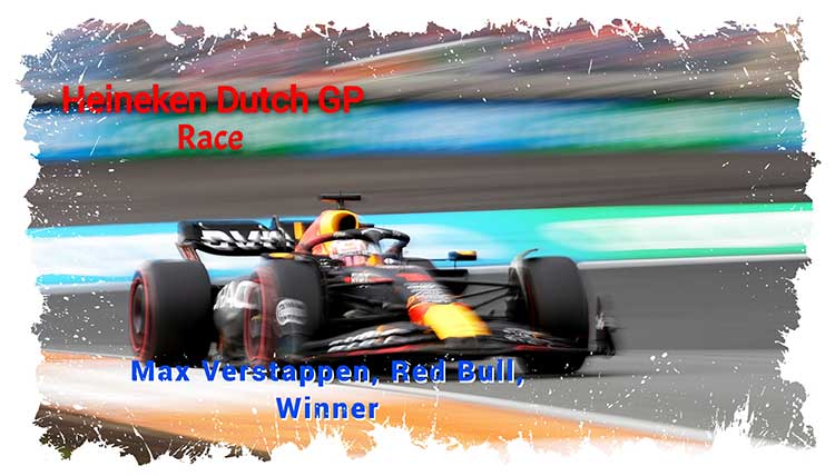 Verstappen surmonte le chaos de la pluie pour réaliser un triplé de victoires au GP des Pays-Bas et égaler le record de victoires de Vettel