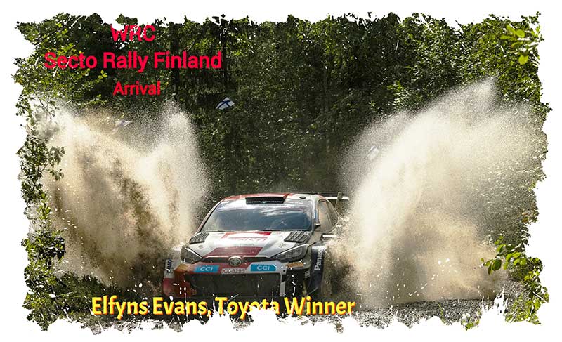 WRC, Elfyn Evans s’impose au Secto Rally Finland