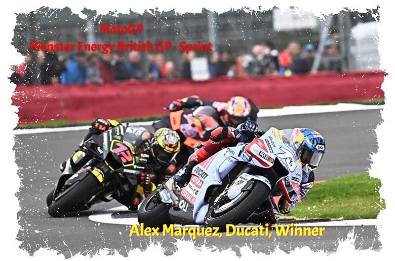 MotoGP, premier succès en Tissot Sprint pour Alex Márquez à Silverstone