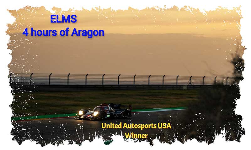 ELMS, United Autosports brille dans la nuit d’Aragon