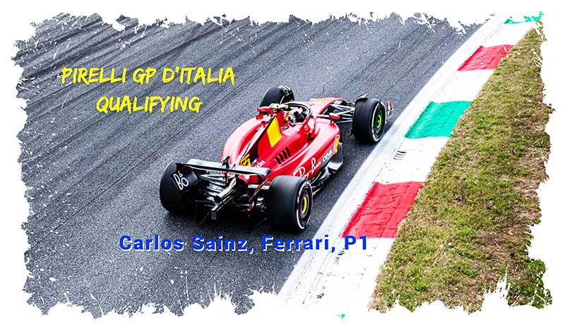 Sainz devance Verstappen et Leclerc dans des qualifications ultra serrées du GP d’Italie à Monza