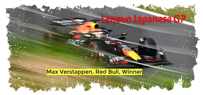 Max Verstappen domine le GP du Japon et Red Bull s’assure deux titres constructeurs consécutifs