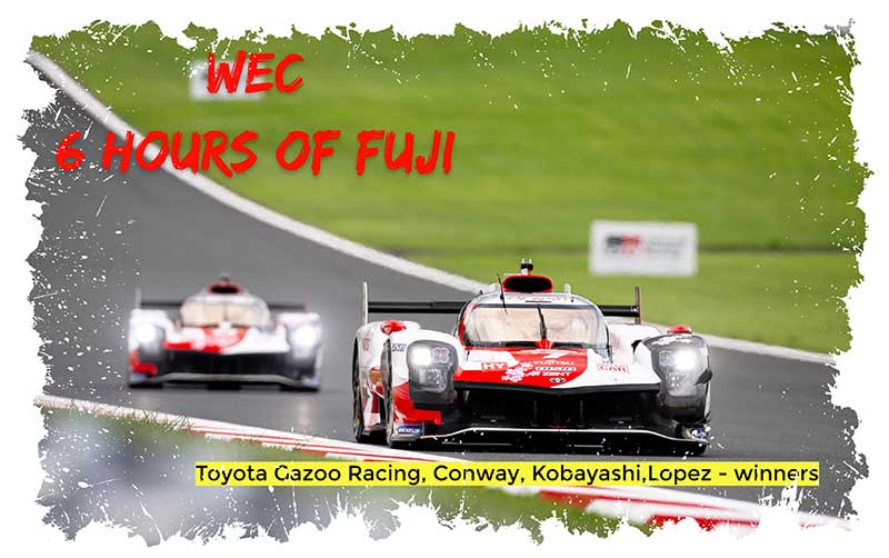 WEC, doublé Toyota aux 6 heures de Fuji, la marque s’adjuge le titre mondial des constructeurs