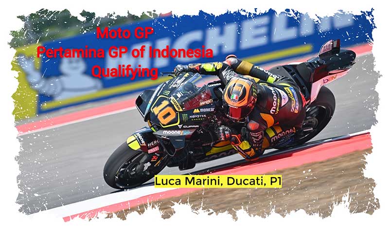 MotoGP, Luca Marini de la Q1 à la pole, Bagnaia éliminé en Q1 par… son coéquipier en Indonésie