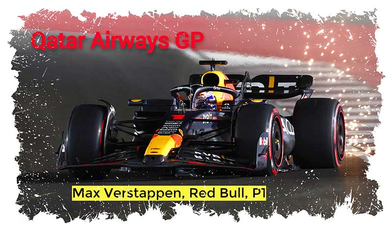 Max Verstappen en pole devant les Mercedes, il se rapproche d’un troisième titre au Qatar