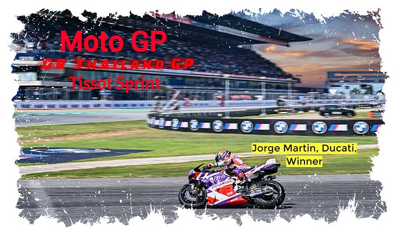 MotoGP, Jorge Martín vainqueur de la Tissot Sprint, il met la pression sur Bagnaia !