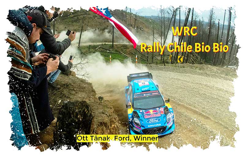 WRC, Ott Tänak s’impose au Chili, Toyota champion