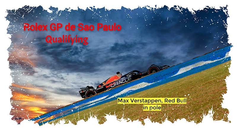 Max Verstappen retrouve la pole devant Leclerc et Stroll avant le déluge à Sao Paulo