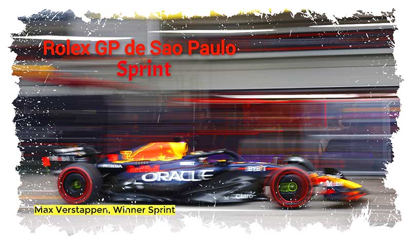 Max Verstappen remporte la victoire devant Norris et Perez lors d’un sprint palpitant à Sao Paulo