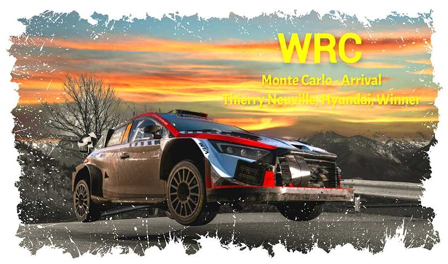 WRC, Thierry Neuville ouvre sa saison 2024 par une victoire magistrale au Monte-Carlo