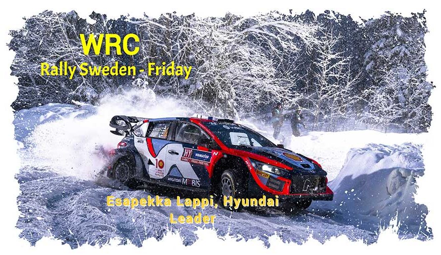 WRC, Lappi en tête du thriller suédois vendredi soir, Rovenperä abandonne