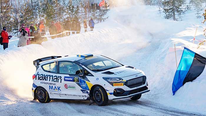 #51, Mille Johansson / Johan Grönvall, Ford, P1. pht. WRC