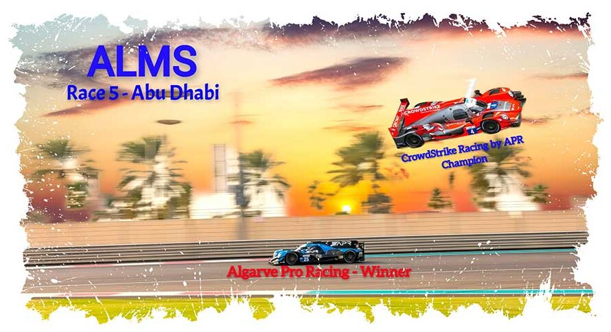 ALMS, Algarve Pro Racing remporte la victoire lors de la dernière course à Abu Dhabi, CrowdStrike Racing by APR Champion
