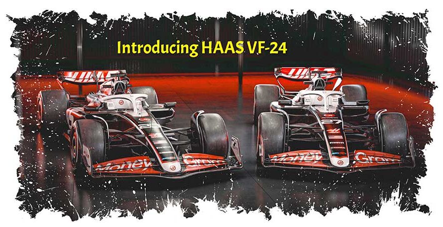 Haas dévoile sa F1 2024, la VF-24