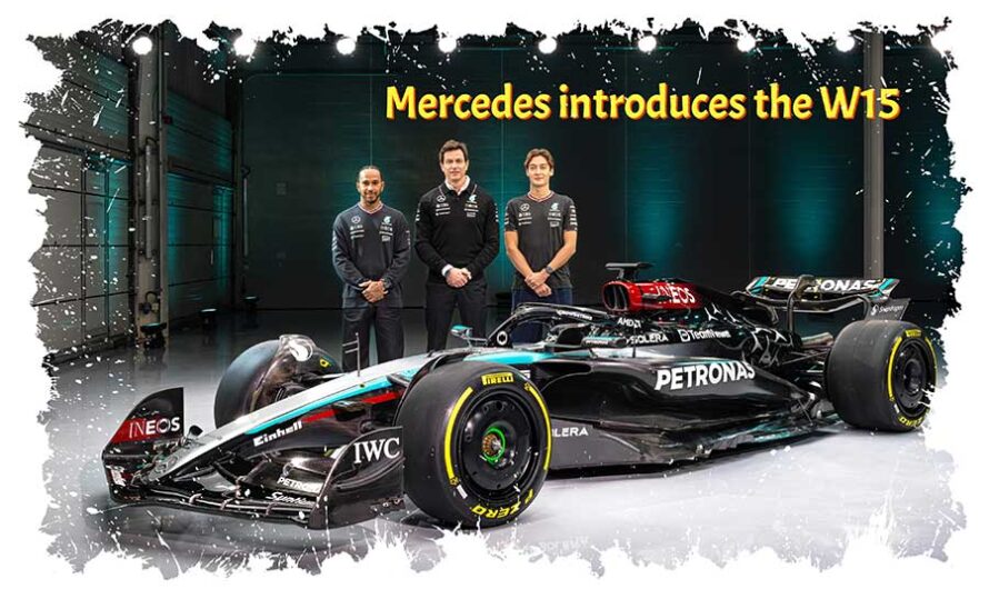 Mercedes présente la W15