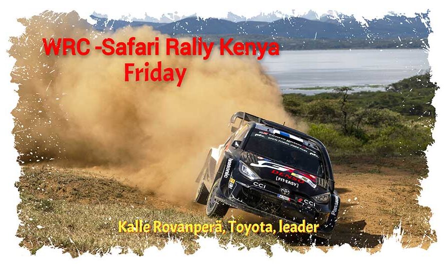 WRC, Safari Kenya, Rovanperä inarrêtable en tête d’un triplé Toyota