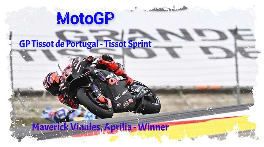 MotoGP, Maverick Viñales ouvre son compteur en Tissot Sprint au Portugal