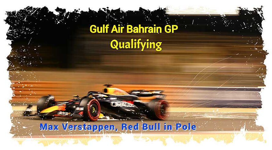 Max Verstappen devance Leclerc et Russell pour décrocher la pole position du Grand Prix de Bahreïn