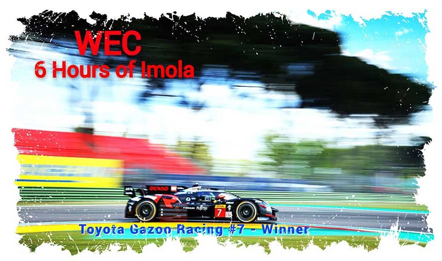 WEC, Toyota Gazoo Racing s’adjuge les 6 Heures d’Imola